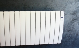 radiateur électrique, blanc, moderne