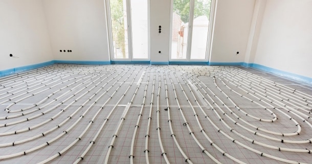 Combien débourser pour l'installation d'un chauffage au sol pour 100 m² ?